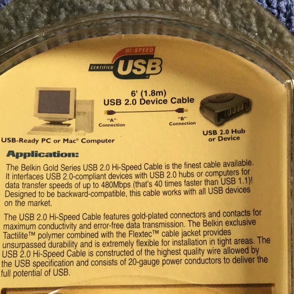 💻 USB2 Hi-Speed Cable - Picture 4 of 5